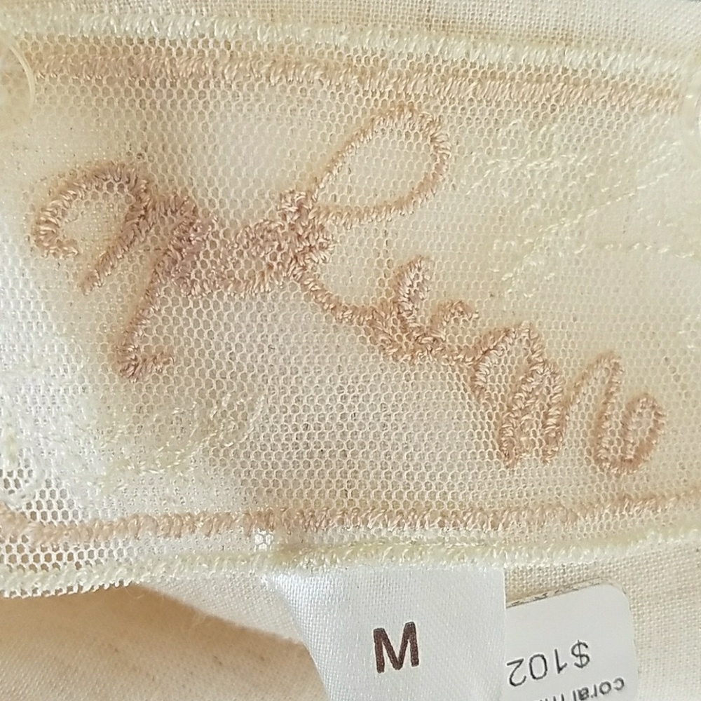 Make Me Coral Mini Leaf Dress - Picture 8 of 8